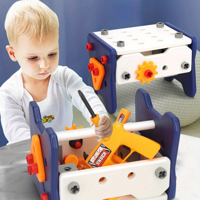 BuilderPro Educational Children's Tool Set - For Creative Building and Playing