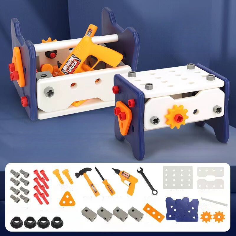 BuilderPro Educational Children's Tool Set - For Creative Building and Playing