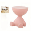 ScandiNest Decorative Side Table | Creative and compact nightstand for home, sofa, and bed