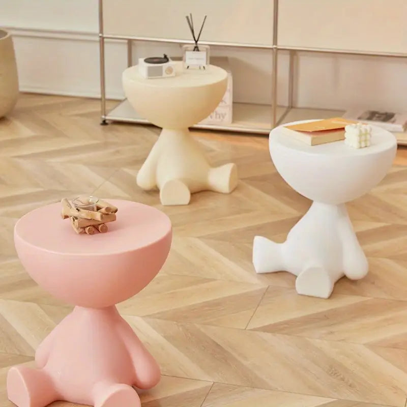 ScandiNest Decorative Side Table | Creative and compact nightstand for home, sofa, and bed