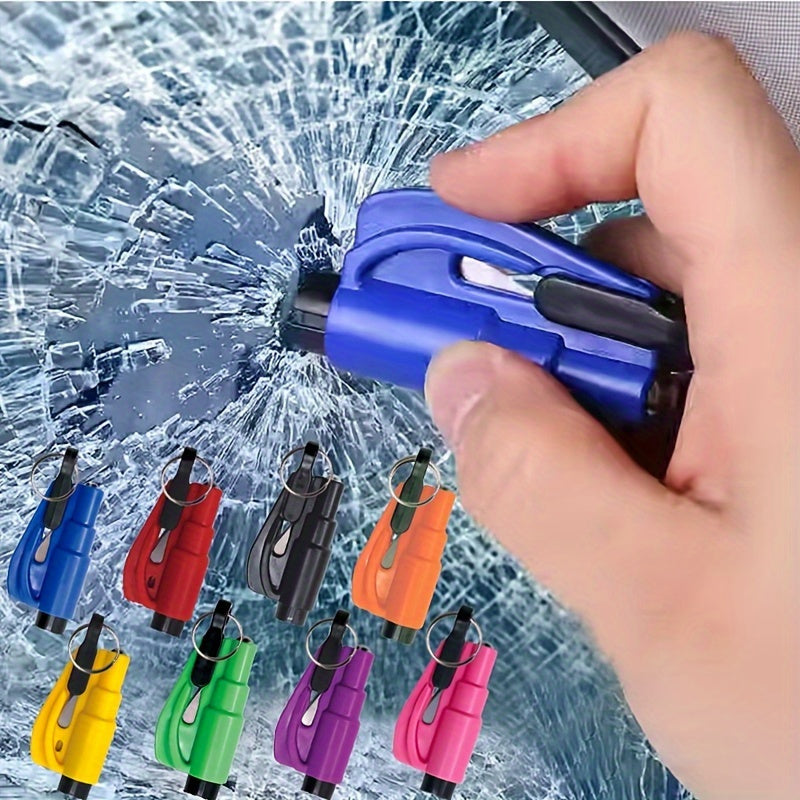 CrashSafe Auto Safety Hammer - Emergency Tool for Window Breaking and Safety