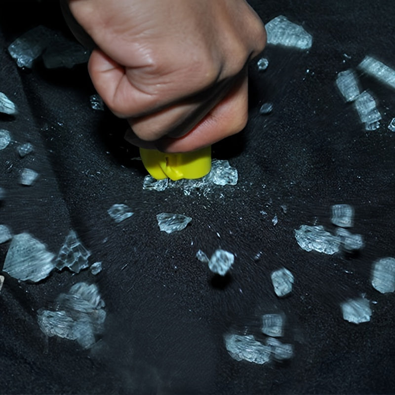 CrashSafe Auto Safety Hammer - Emergency Tool for Window Breaking and Safety