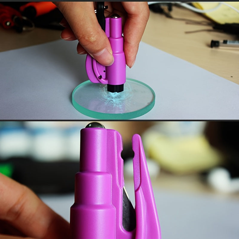 CrashSafe Auto Safety Hammer - Emergency Tool for Window Breaking and Safety