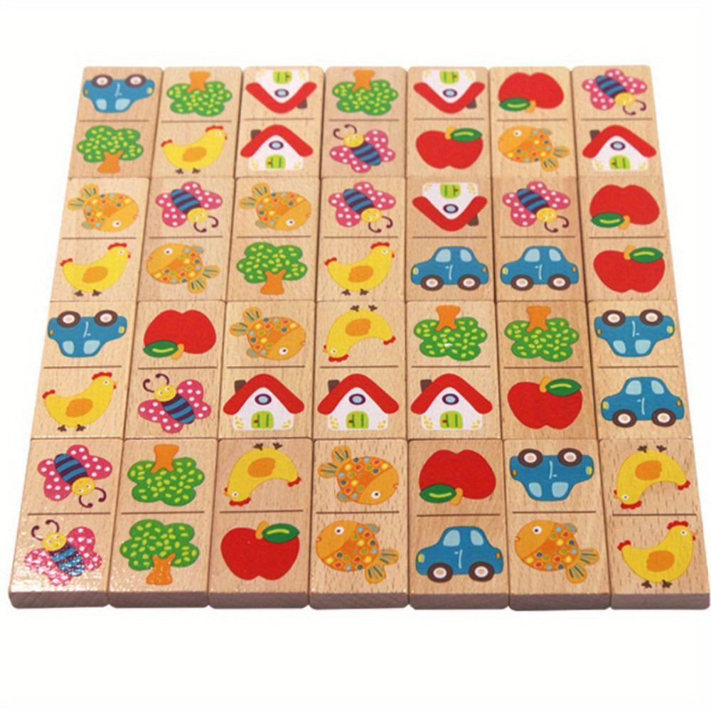 Playful Domino Puzzle - For Learning and Fun
