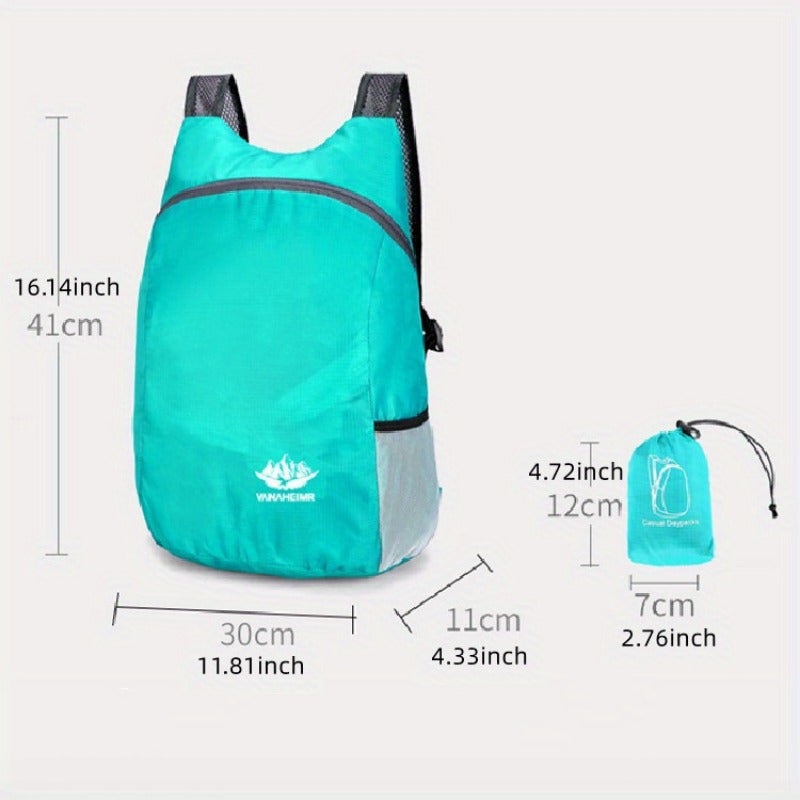 Compact Foldable Backpack – Durable and Lightweight for Active Days Outdoors