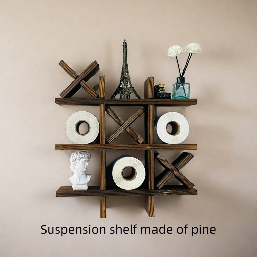 Rustic Wooden Toilet Paper Holder – Inspired by Artisan Woodwork