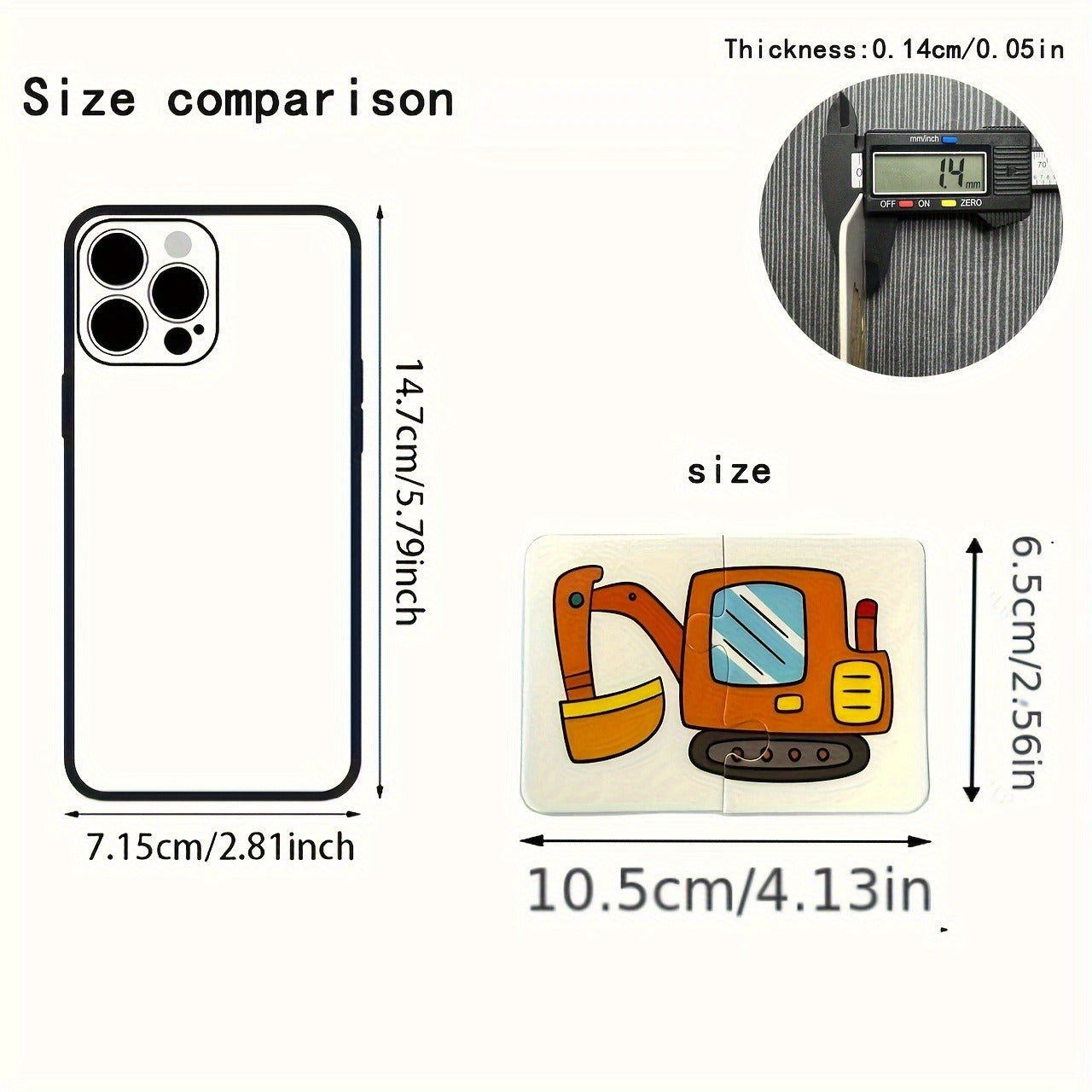 Educational Puzzle Set for Children – 16 Pieces with Fun Images of Professions, Vehicles, and Vegetables