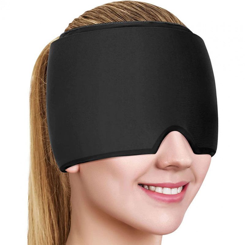 Migraine Hat with Cooling Gel – Cooling Headband for Relief from Migraine, Fever, and Fatigue