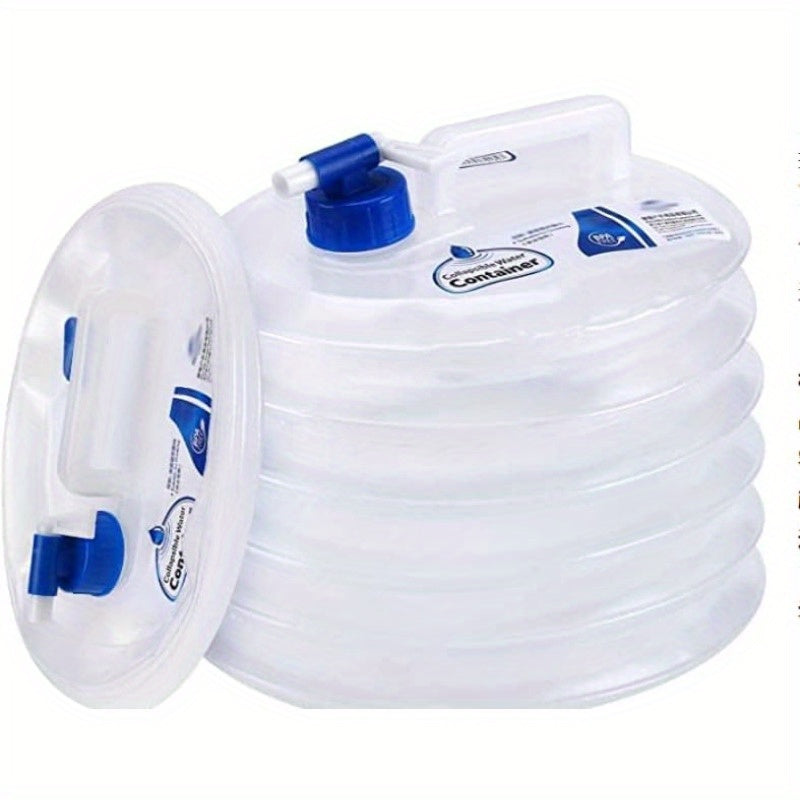 HydroPack Foldable Water Container - 15L Leakproof and Portable Solution
