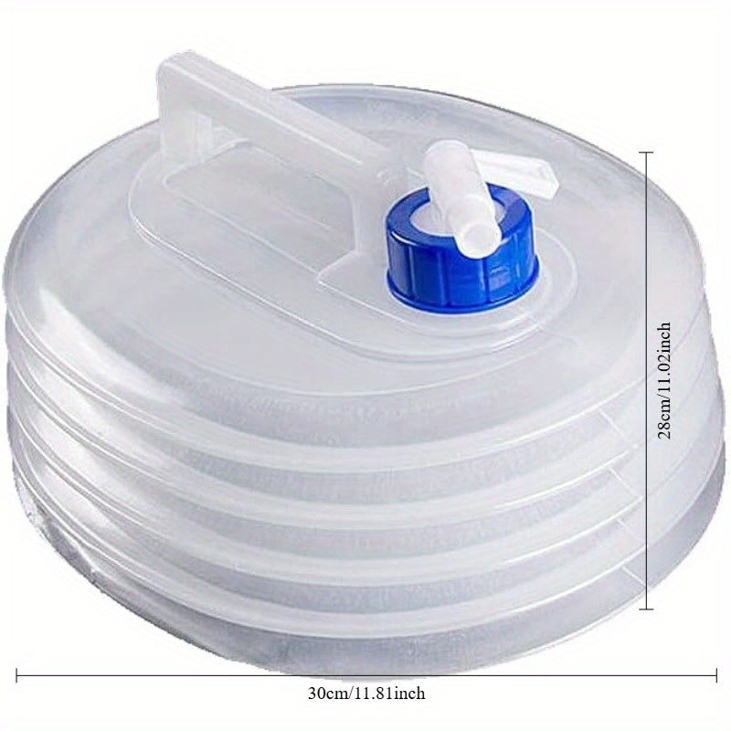 HydroPack Foldable Water Container - 15L Leakproof and Portable Solution