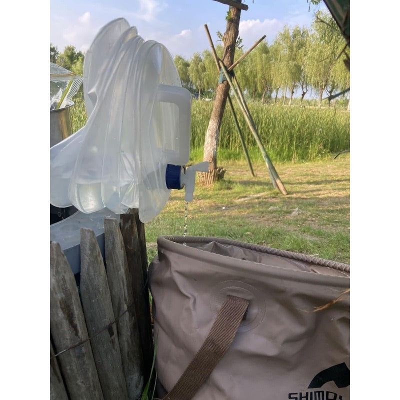 HydroPack Foldable Water Container - 15L Leakproof and Portable Solution