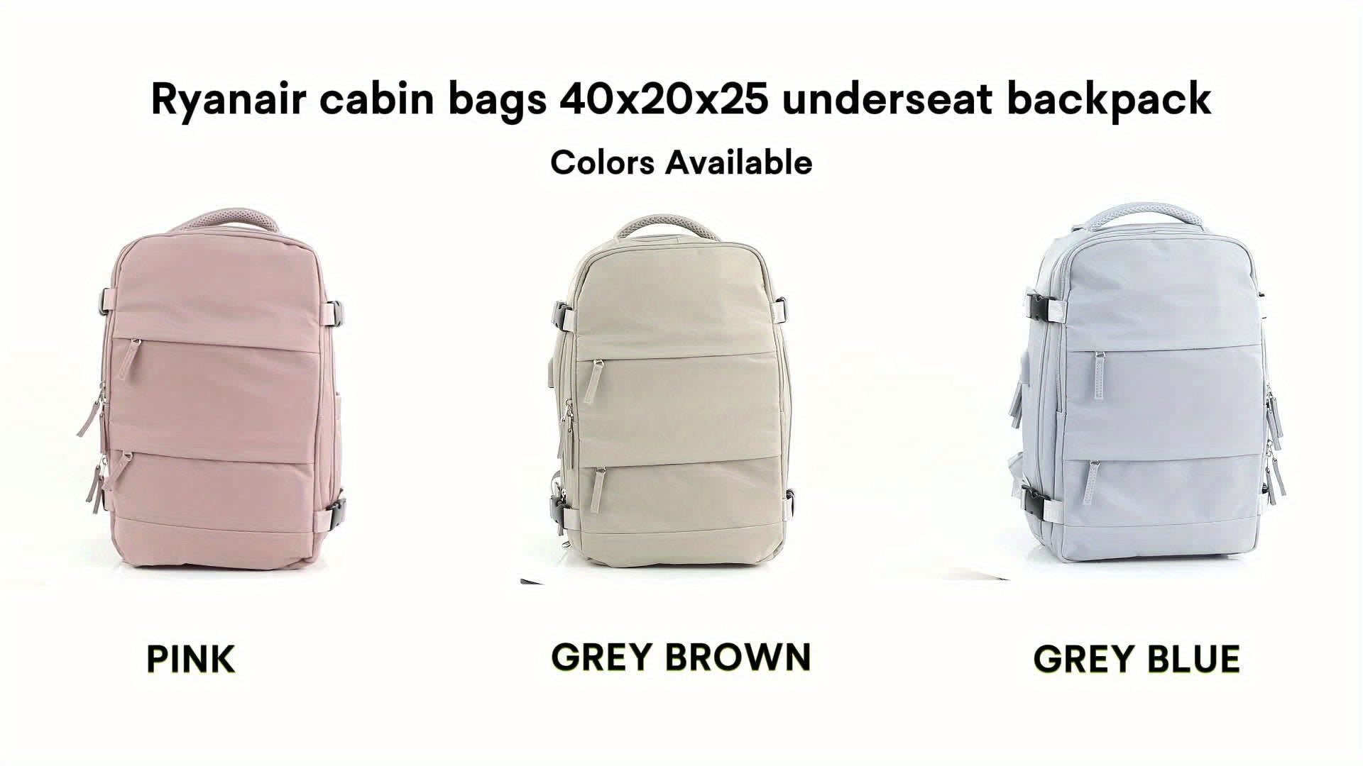 Multifunctional Travel & Day Backpack with Shoe Compartment and Waterproof Compartments