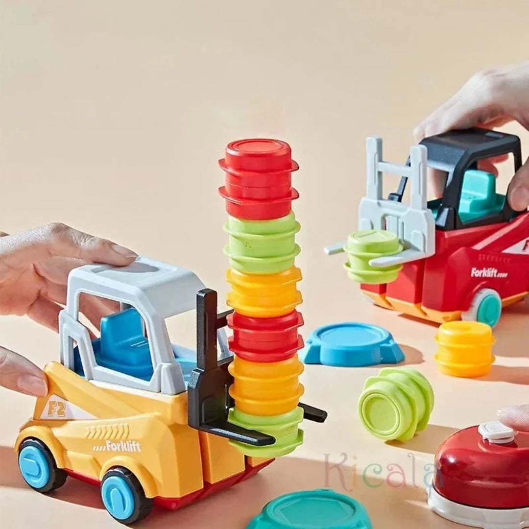 Stacking Game with Forklift – Educational Game to Enhance Skill and Concentration