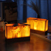 Stylish LED Table Lamp – WoodGlow