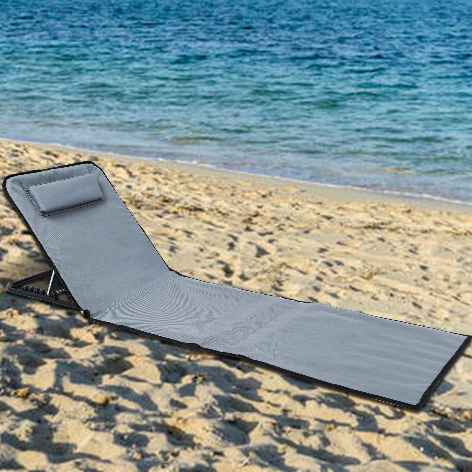 RelaxMate Portable Beach Lounger – Comfort and Convenience on the Go
