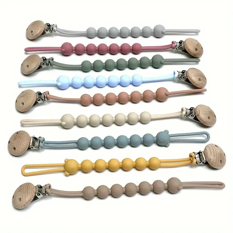 Sweet Bear Pacifier Chain - TeddyClip