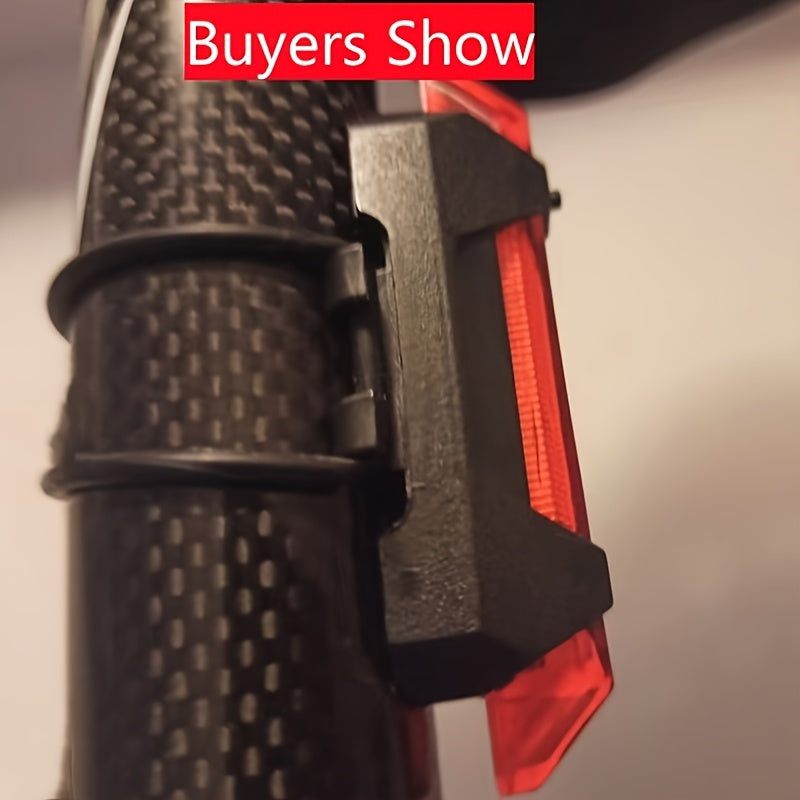 SafeRide LED Rear Light – USB Rechargeable and Bright