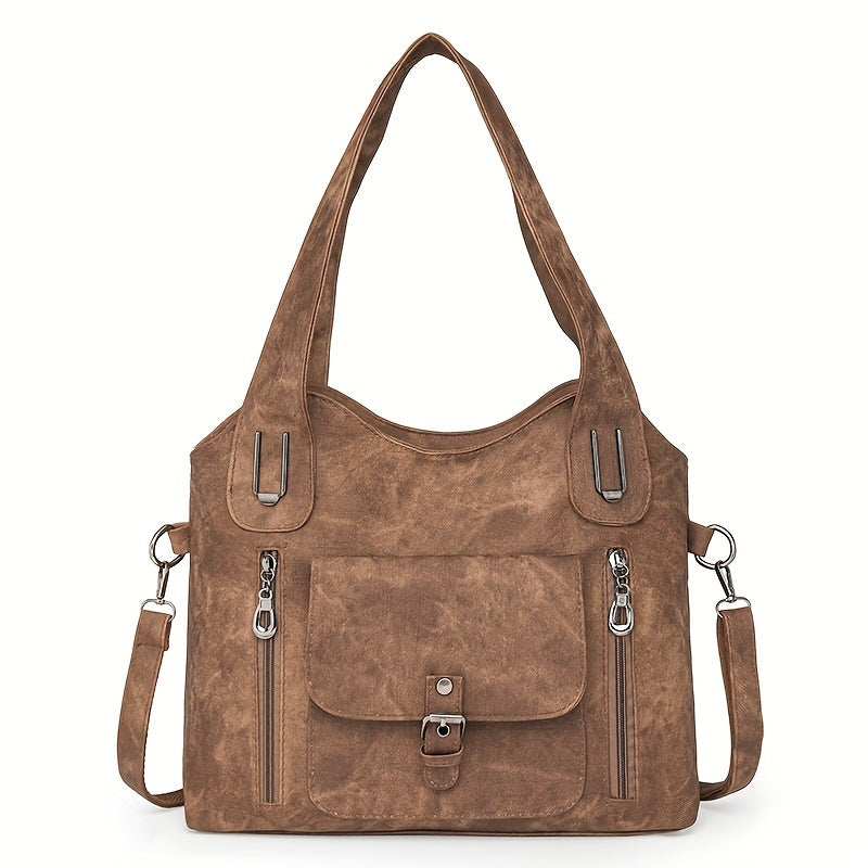 Vintage Chic Shoulder Bag – Practical and Elegant