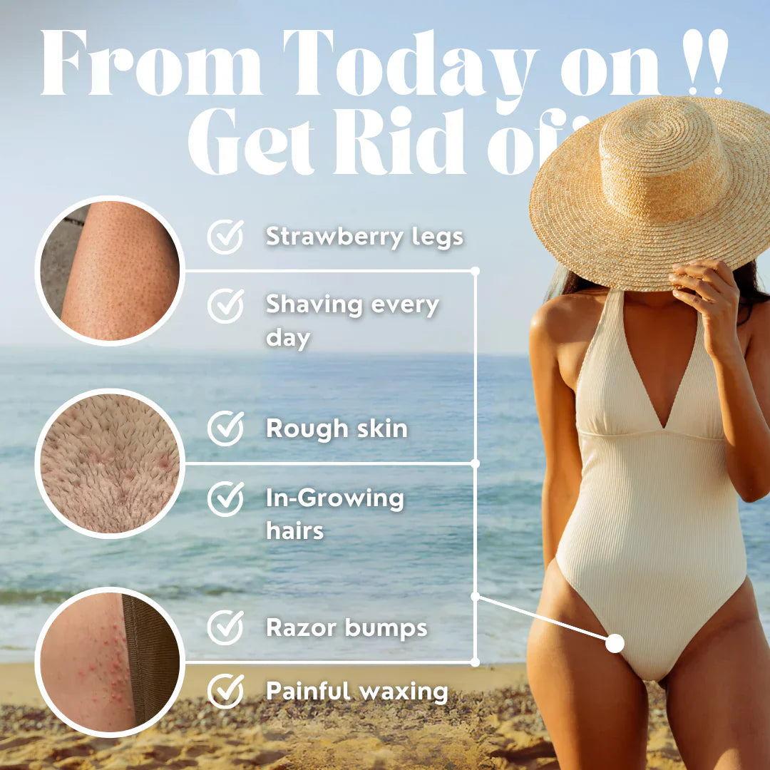 Hair Removal Serum – Naturally Hair-Reducing & Silky Smooth Skin