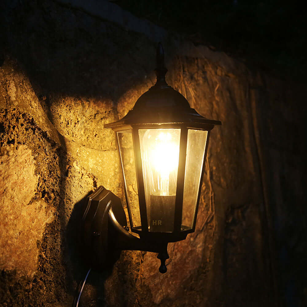 Retro Outdoor Wall Lamp - Garden Decoration