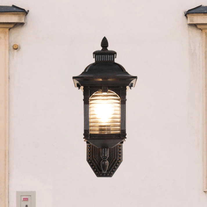 Wall Lamp Outdoor - Antique Glass Design