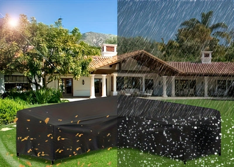 ShieldGuard Outdoor Covers – Robust Protection for V-Shaped Lounge Set ...