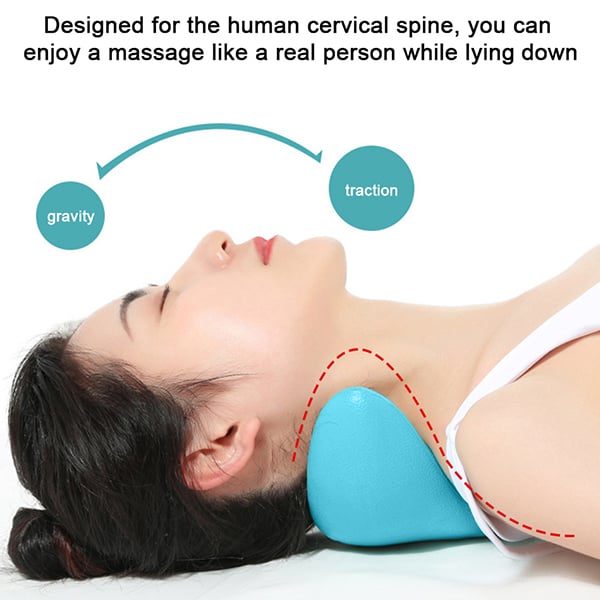 Ergonomic Neck Massage Cushion without Power – NeckEase Stretch