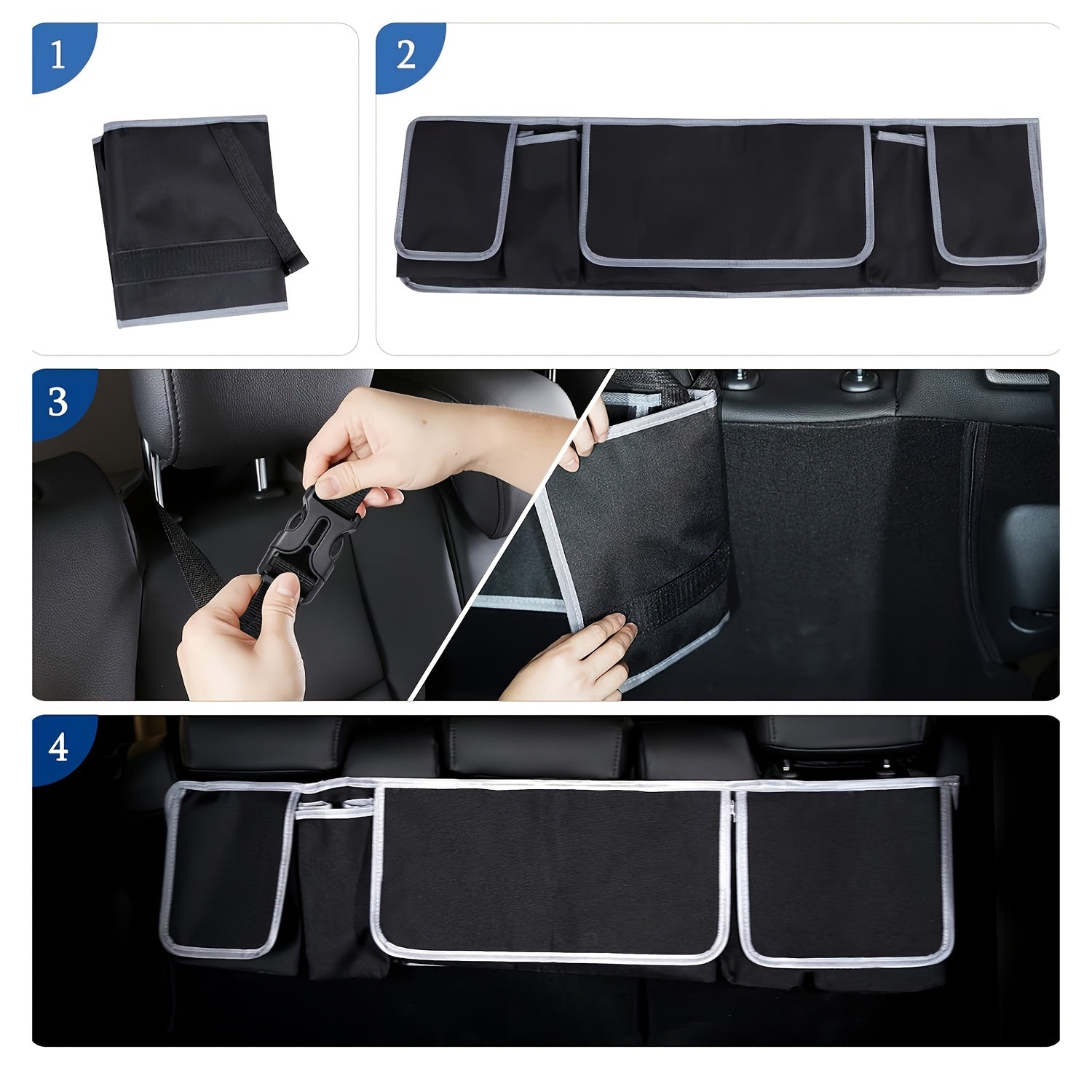 Car Seat Organiser – Practical Solution for Vehicle Storage with Large Capacity