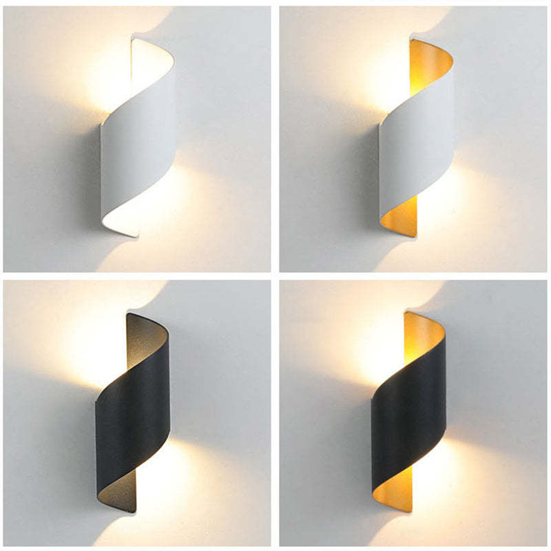 Modern Spiral LED Wall Light - TwistLight