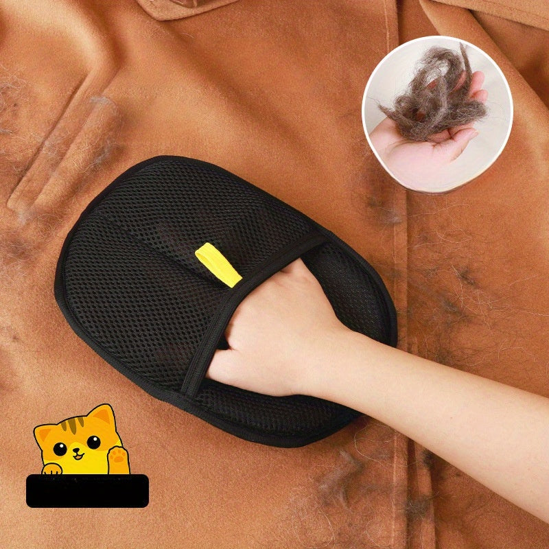 FurEase Pet Hair Removal Gloves – 4 Pack for Dogs and Cats