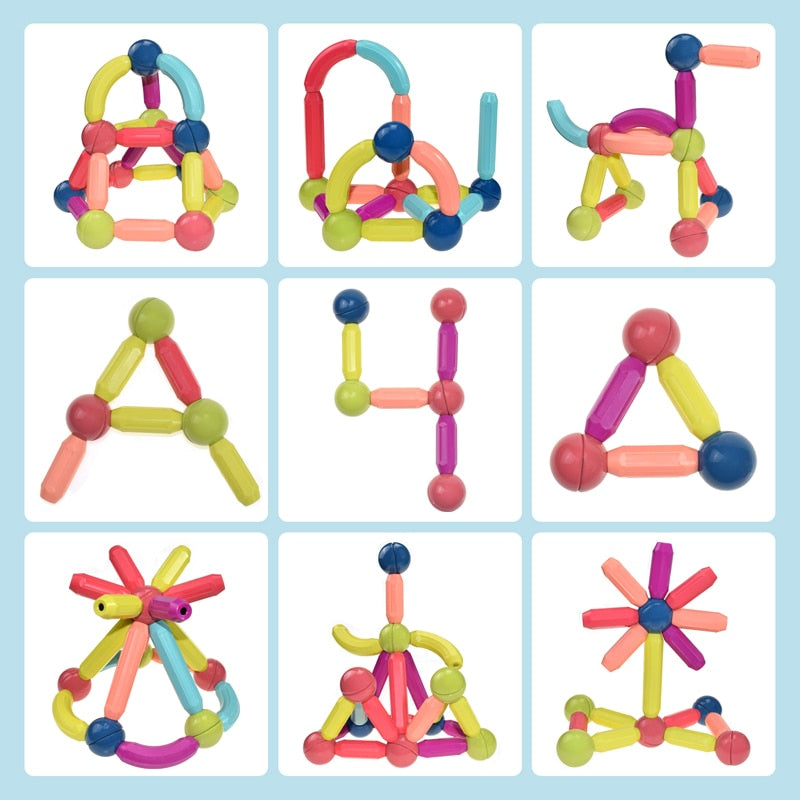 Magical Magnetic Sticks - Develop Creativity and Skills