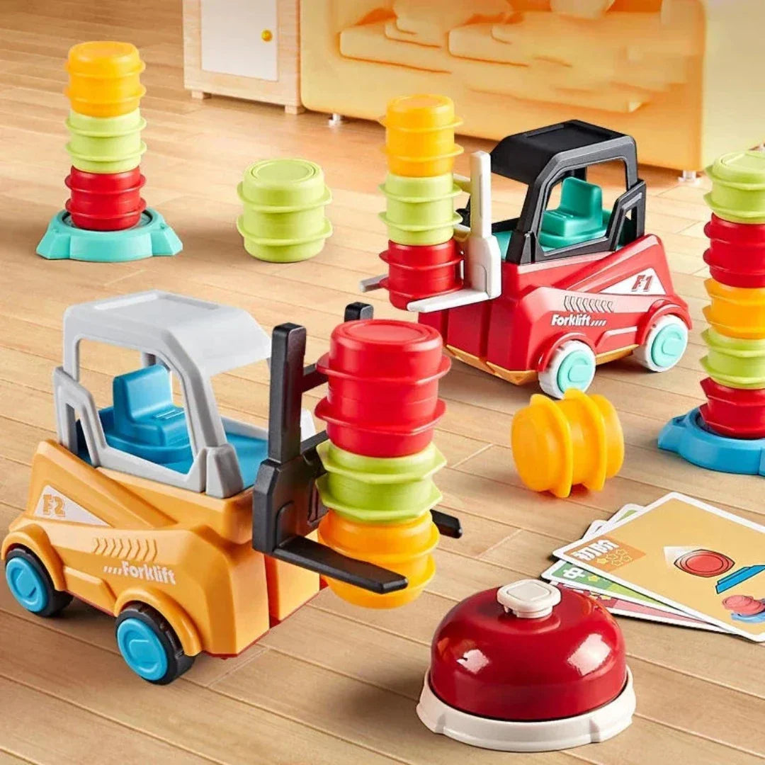 Stacking Game with Forklift – Educational Game to Enhance Skill and Concentration
