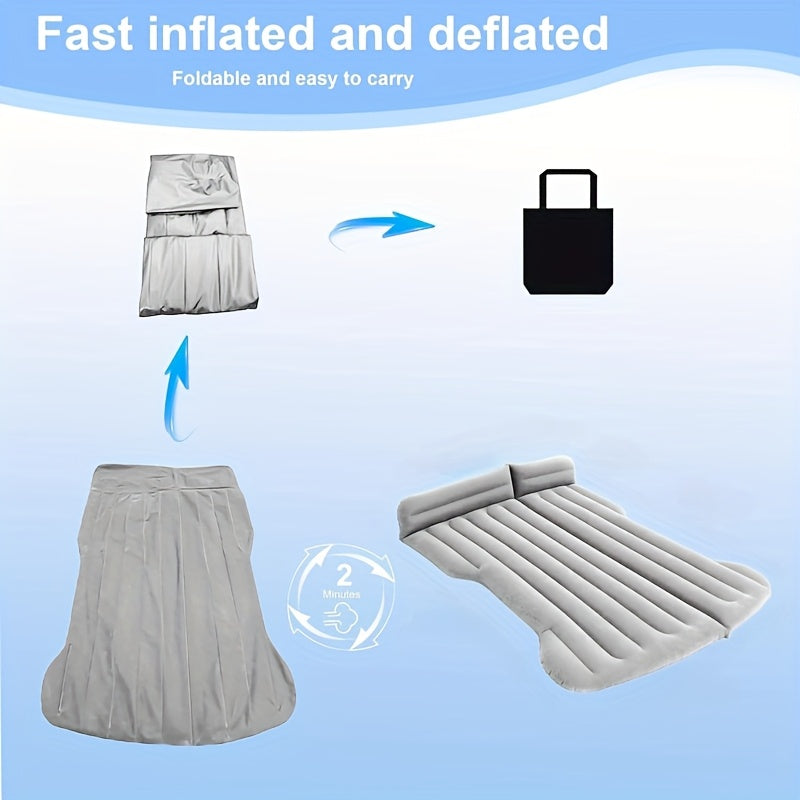 RoadRest Inflatable Car Bed – The Perfect Travel Companion for Comfortable Sleeping