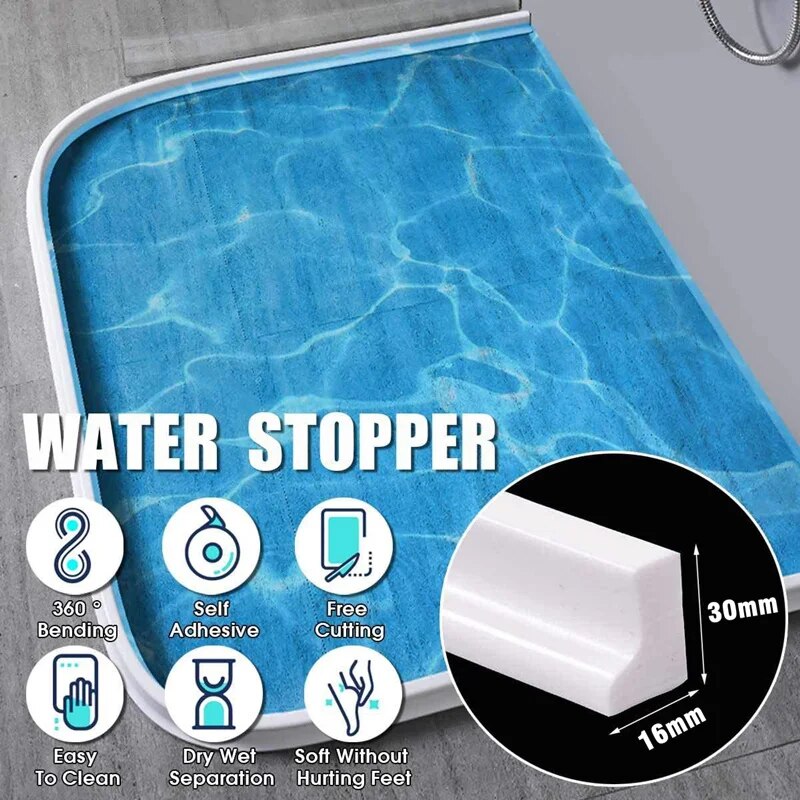 Smart Water Stopper - For Dry Bathroom Floors