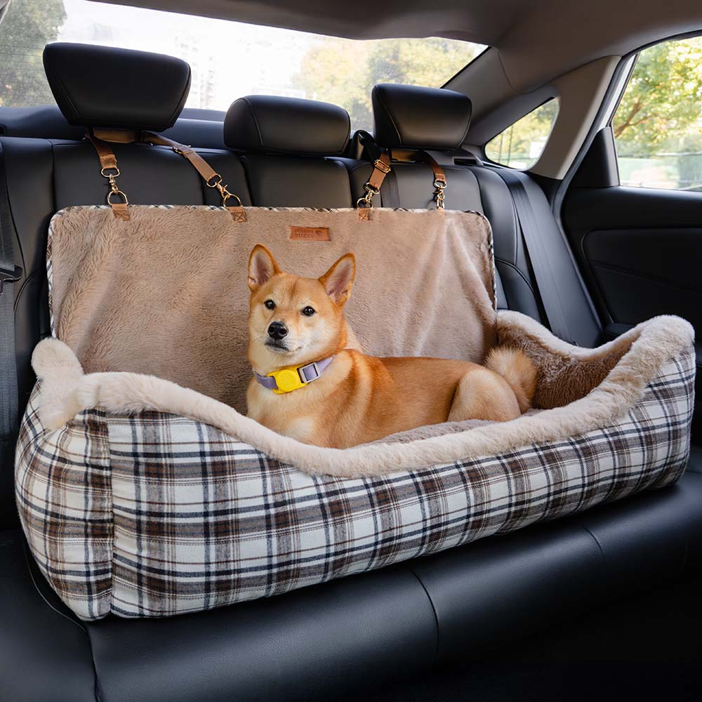Plush Pet Car Seat – RideSafe CozySeat