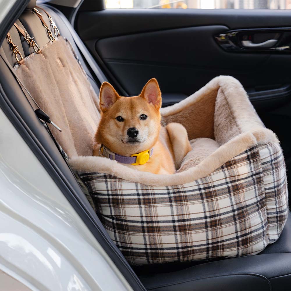 Plush Pet Car Seat – RideSafe CozySeat