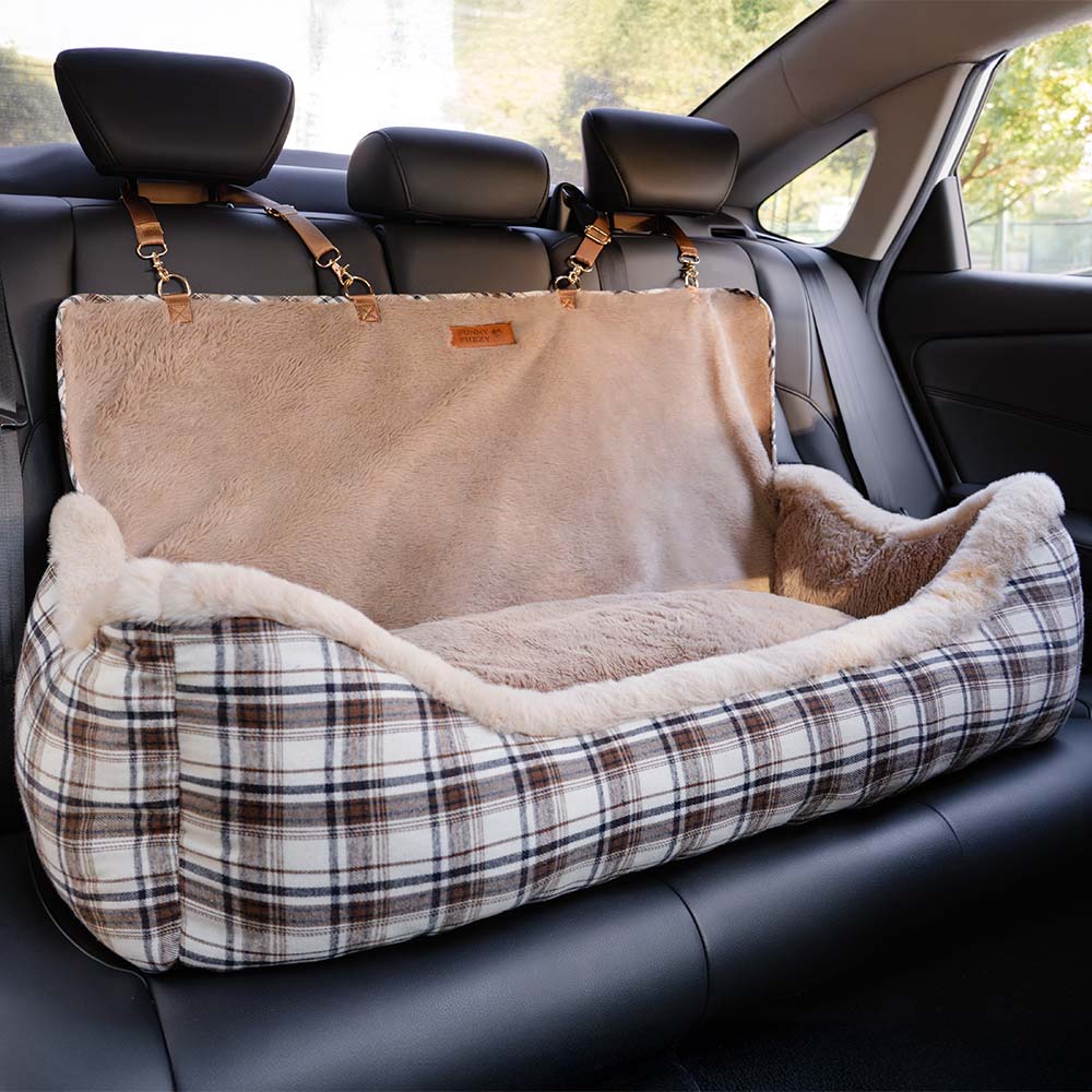 Plush Pet Car Seat – RideSafe CozySeat