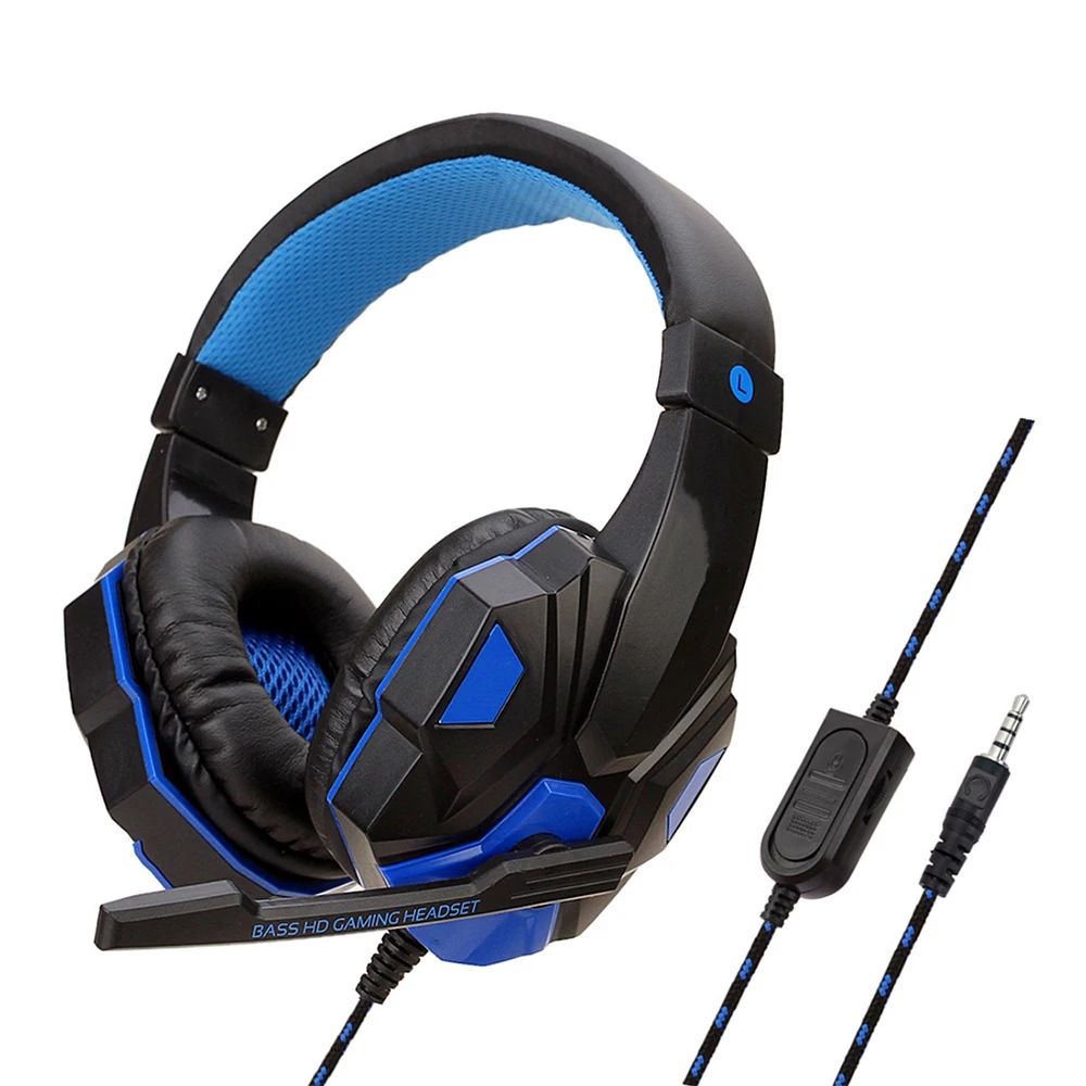 BedRade - Gaming Headset for PS4/PS5/Xbox/Smartphone/PC - 120° Adjustable Headset with Noise-Cancelling Microphone