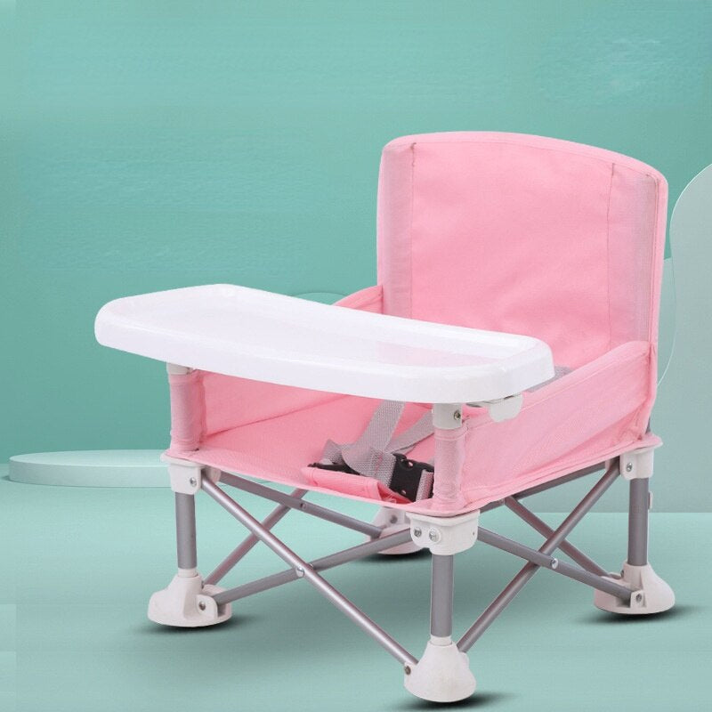AdventureNest Child Seat | Durable, Portable Camping Chair with Safety Harness for Toddlers