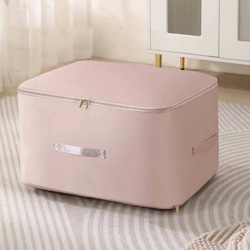 Extremely space-saving, self-compressing organiser