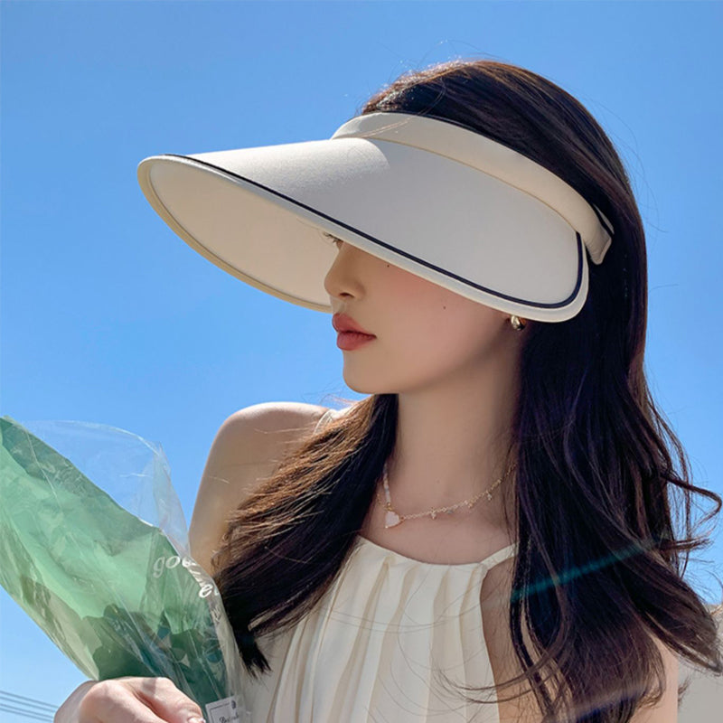 Trendy Roll-up Sun Hat with Extra Protection – FoldSun Pro