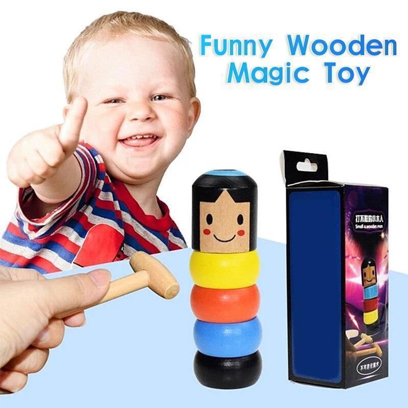 Flexible Wooden Acrobat – Promotes Dexterity & Creative Thinking (Buy 1 Get 1 Free)