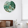 Stylish Wall Clock with Marble Effect – MarbleTime