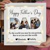 LumaCraft Deluxe Shadow Box | Personalized Illuminated Display for Father's Day Memories