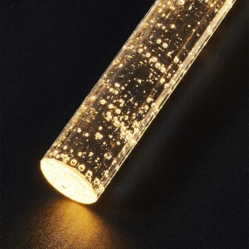 Glass Pendant Lamp in Cylinder Shape - Lustreau