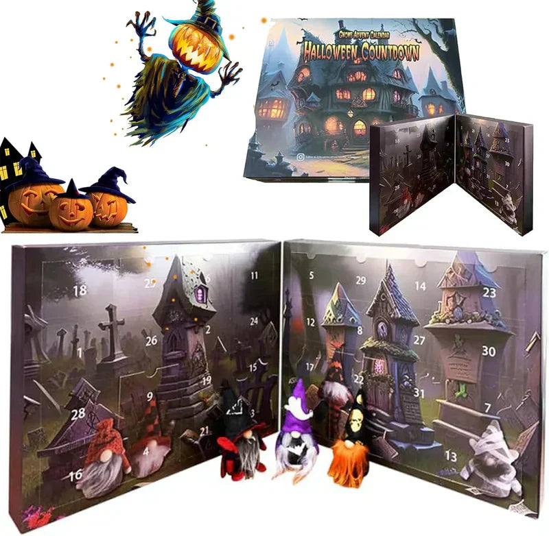 FestiviChic Gnome Countdown Calendar | Premium Advent Calendar for Holiday Décor