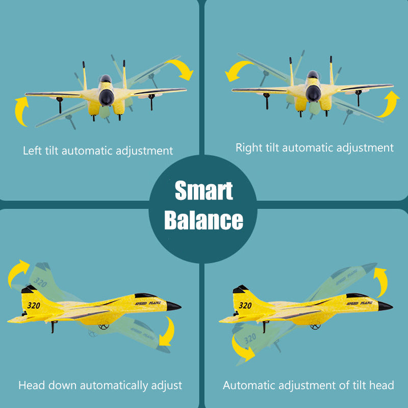 Powerful Remote-Controlled Plane - For the Adventurous Pilot