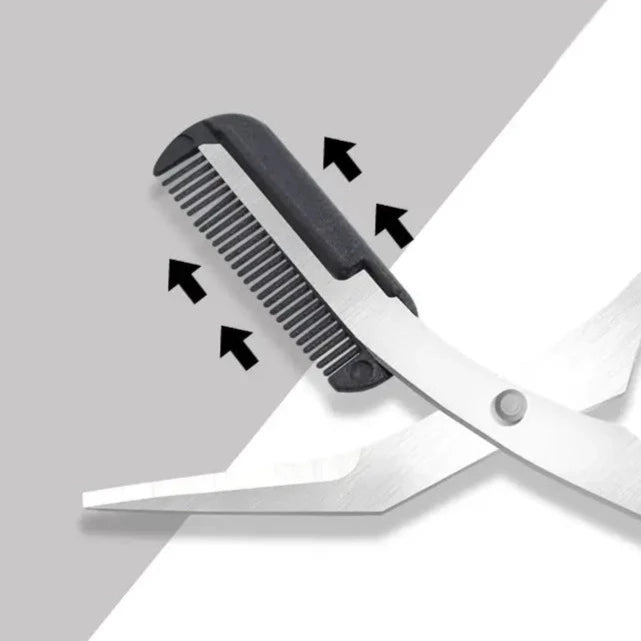Eyebrow Scissors with Comb – TrimLuxe