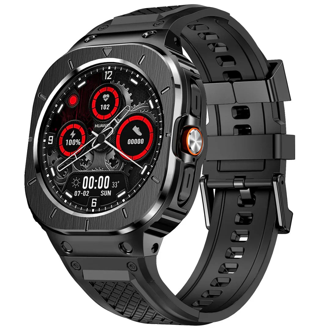 Rugged Stainless Steel Housing Set for Samsung Galaxy Watch Ultra