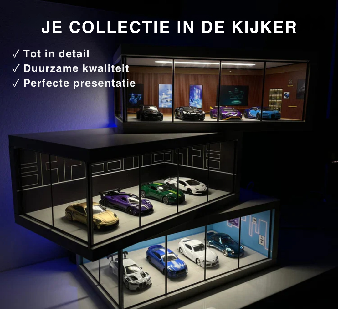 GaragePro 1:64 | The perfect home for toy cars and miniature models
